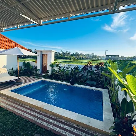 Dream Cozy 1Bedroom Private Pool Rice Fields